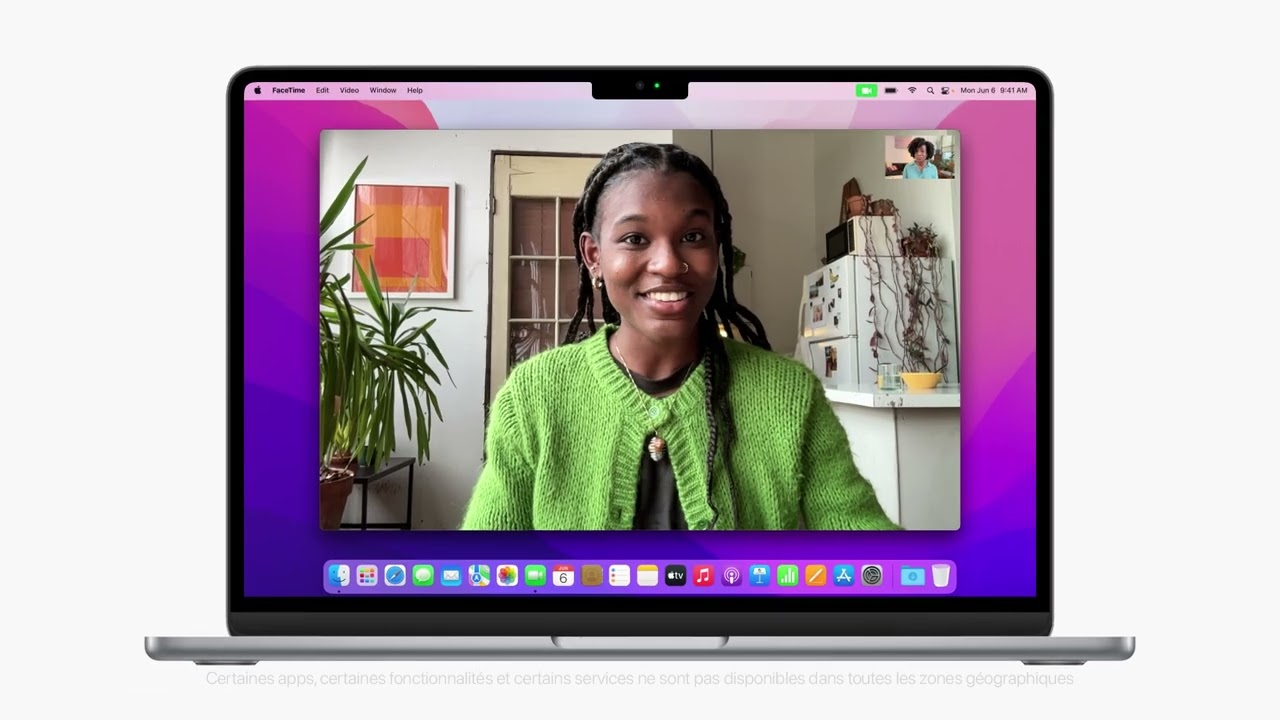 Apple MacBook Air M2 13 pouces (2022) Argent 8Go/256 Go (MLXY3FN/A