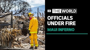 Maui officials defend decision not to sound sirens during wildfire | The World