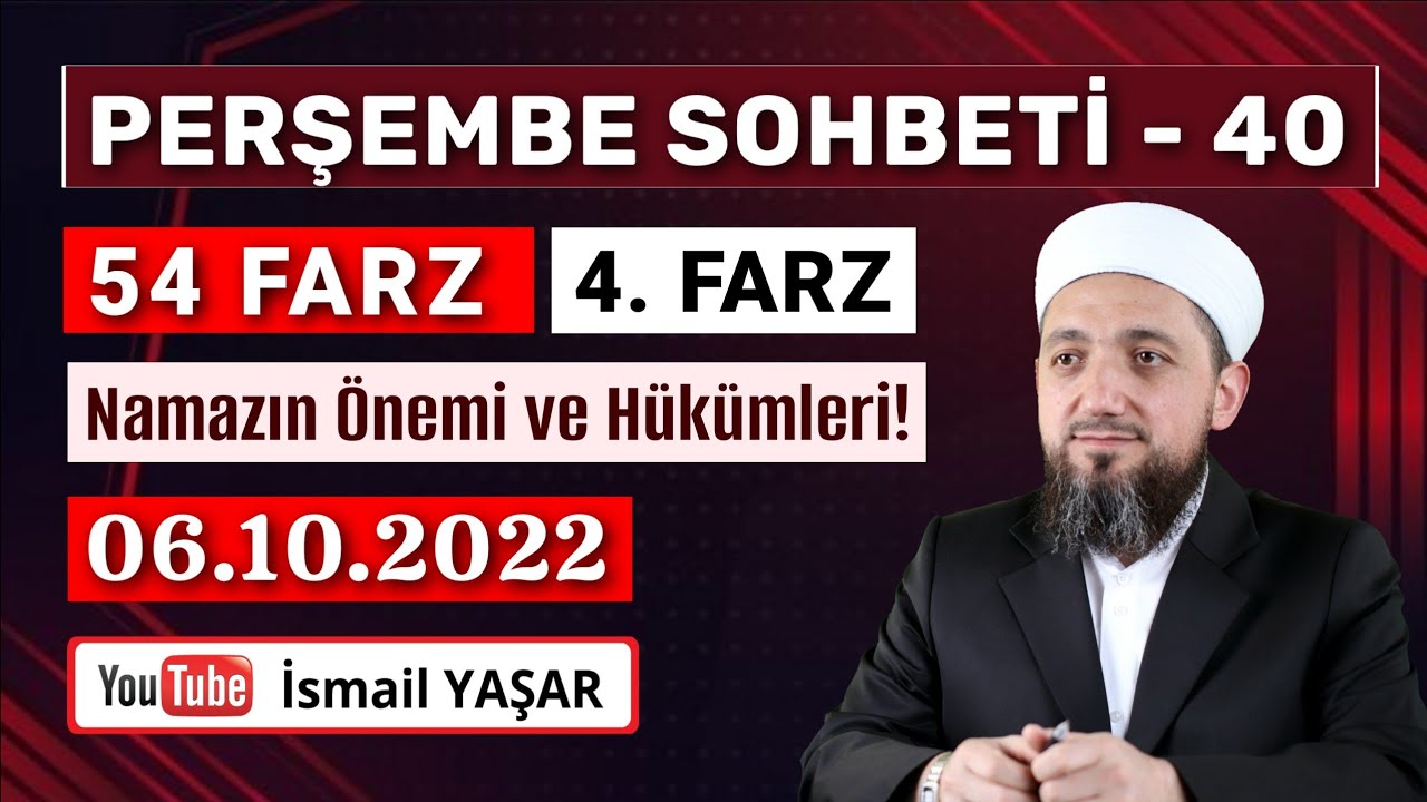 Perşembe Sohbeti - Namazın Önemi ve Şartları | 06.10.2022