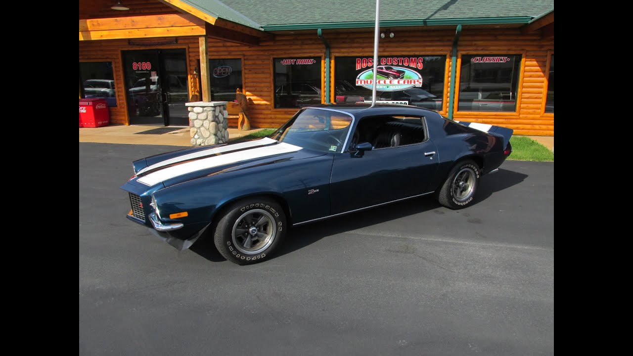 SOLD SOLD – 1973 Chevrolet Camaro RS Z28 « Ross Customs