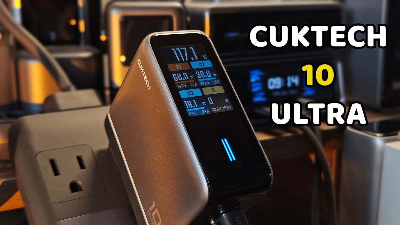 CUKTECH 10 ULTRA : Siêu Phẩm Củ Sạc 120W - Trên Tay Trùm Cuối Củ Sạc 120W CUKTECH AD1204U