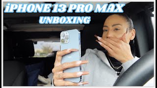VLOG | getting the new iPhone 13 Pro Max | unboxing & set up with me