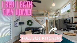 Less Is More! Modern and Cozy 1 Bed 1 Bath Tiny Mobile Home With Loft! Pratt Homes Mobile Home Tour