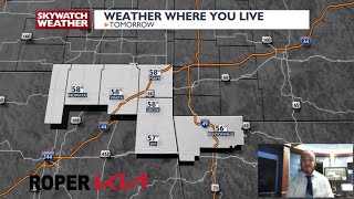 Clouds increasing today and we remain mild.