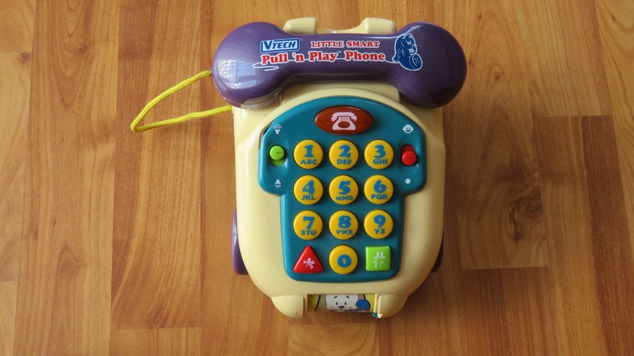 vtech pull and play phone