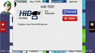 How to use HID-Test for HID to VPad (Wii U)
