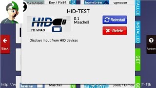 How to use HID-Test for HID to VPad (Wii U) screenshot 4