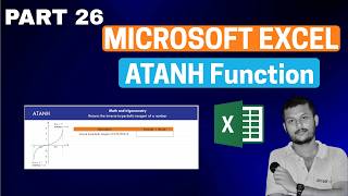 ATANH Formula in Excel | Inverse Hyperbolic Tangent Explained