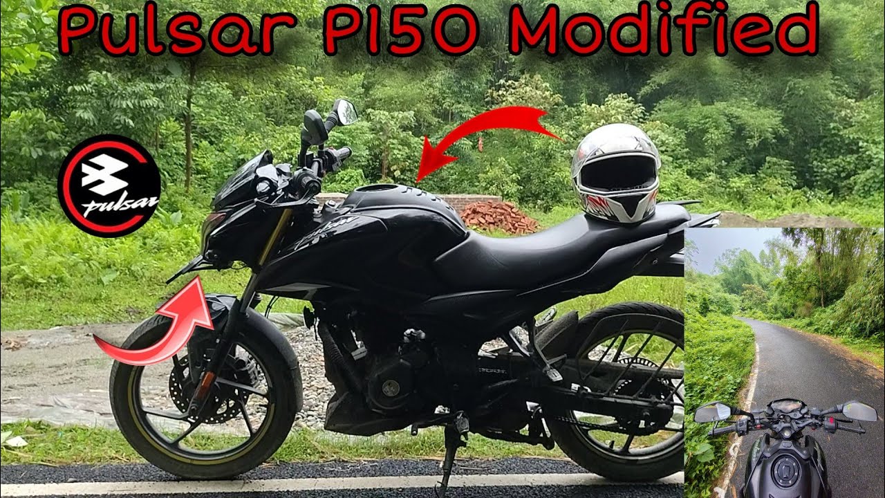 pulsar p150,n150 modified  all accacories 