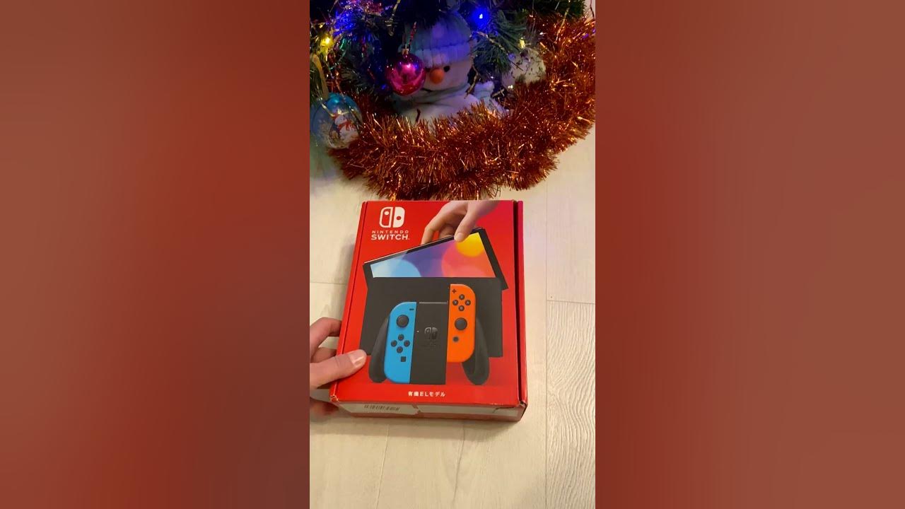 🎅 ПОДАРИЛИ НИНТЕНДО СВИТЧ ОЛЕД #shorts #NintendoSwitch #шортс # ...