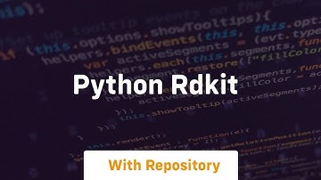 python rdkit