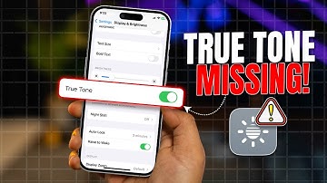 How to Retrieve Missing True Tone on iPhone | Fix True Tone Not Showing