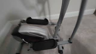 Sunny Health & Fitness Legacy Stepping Elliptical Machine, Total Body Cross Trainer Review