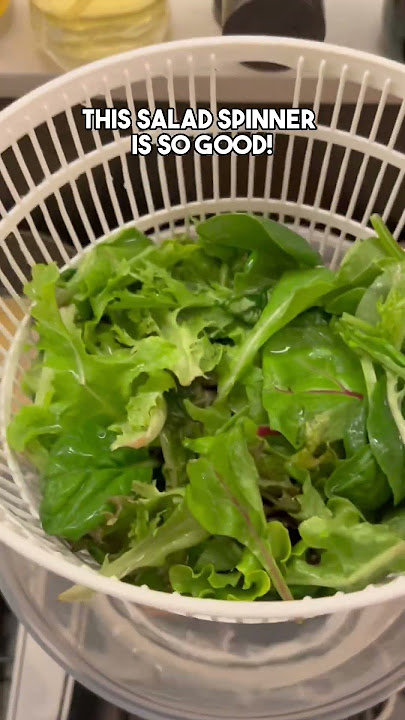 Zyliss Smart Touch Salad Spinner Demo Video 