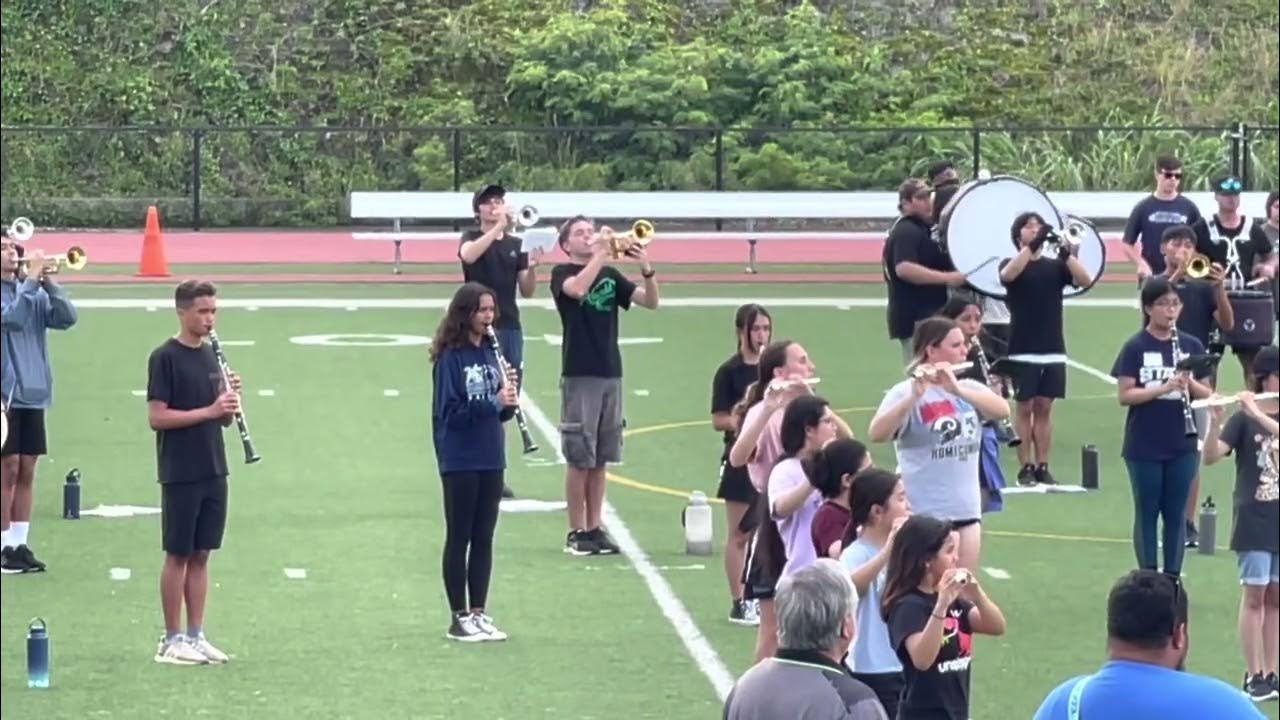 Hawaii AllState Marching Band Rehearsal YouTube