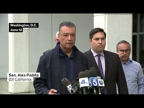 Sen. Padilla Says He Was Not Arrested at Noem Briefing