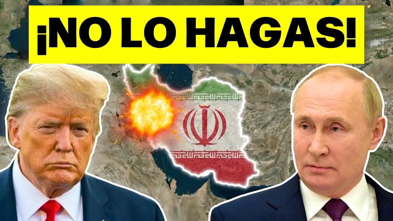 Trump amenaza con bombardear Irán, Rusia lanza advertencia seria - YouTube