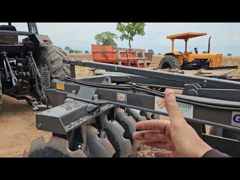 Differences between heavy-duty disc harrows with 340 mm and 360 mm spacing.