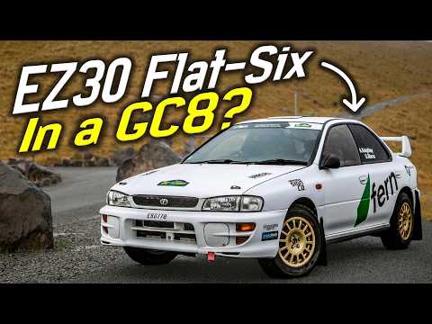 Driving a Flat 6 Swapped Subaru Impreza Rally Car to the MAX