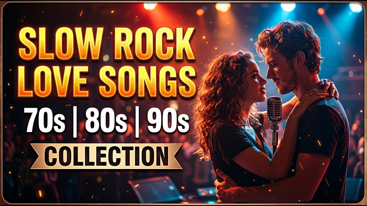 🔥 NONSTOP SLOW ROCK LOVE SONGS 70s 80s 90s ️ Timeless Rock Ballads ...