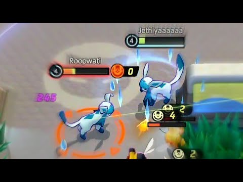 Glaceon users be like... | Pokemon UNITE clips