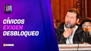 PLAZO HASTA EL DOMINGO PARA DESBLOQUEAR