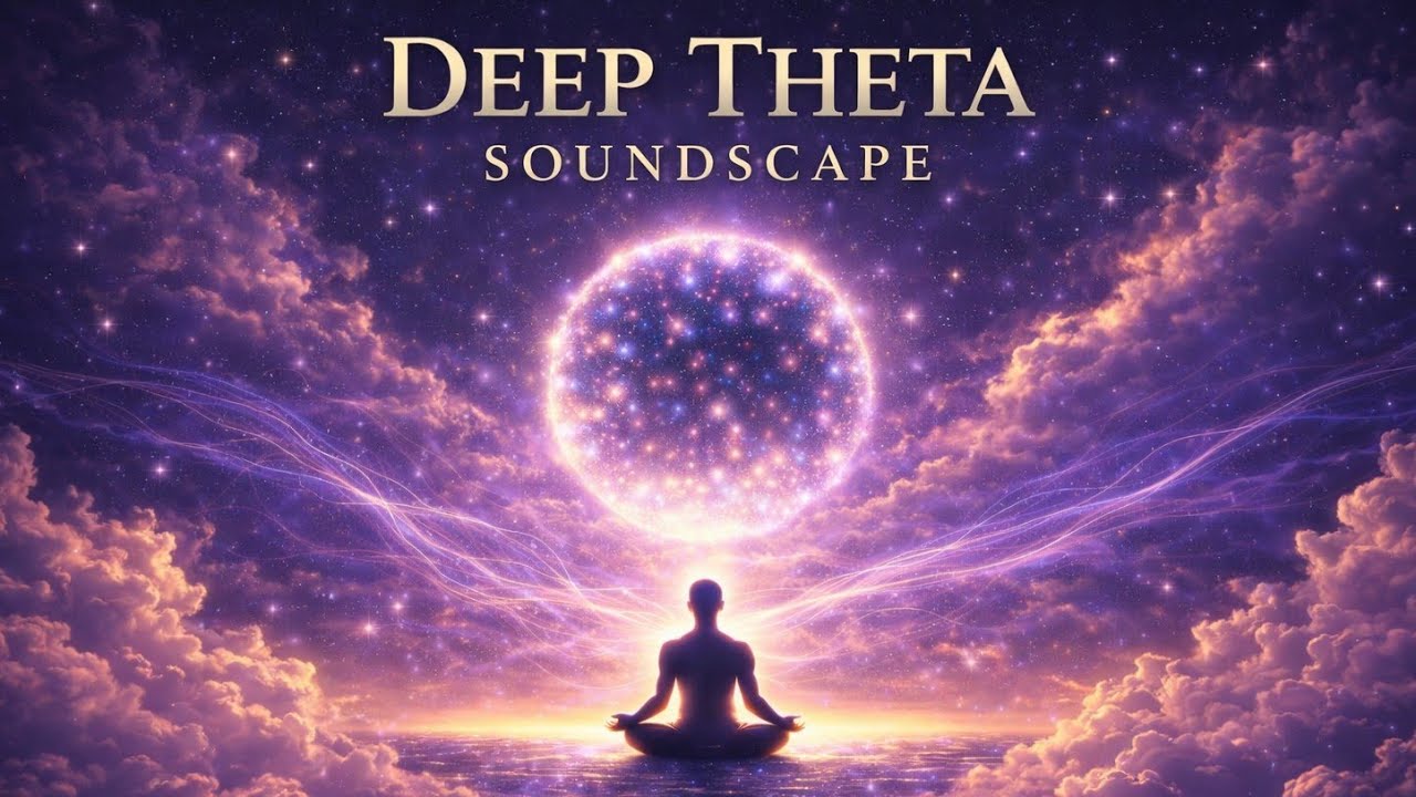 Deep Theta Soundscape  | 2 Hours of Calm Mind & Inner Stillness