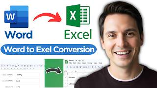 How to Convert Word Document to Excel (2026 Full Guide)