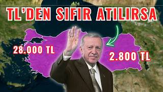 Türkiye Parasını Değiştirmeli Mi? Tlden 1 Tane Sıfır Atılırsa Ne Olur?