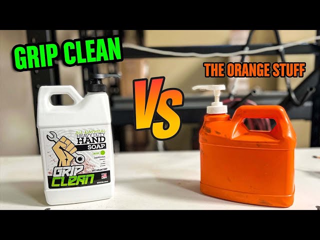 Grip Clean vs the orange stuff 