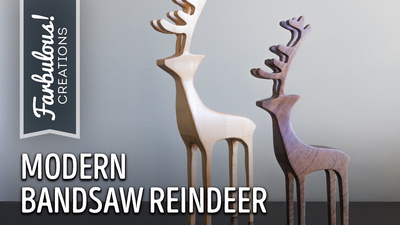 making-modern-3d-reindeer-on-the-bandsaw-youtube