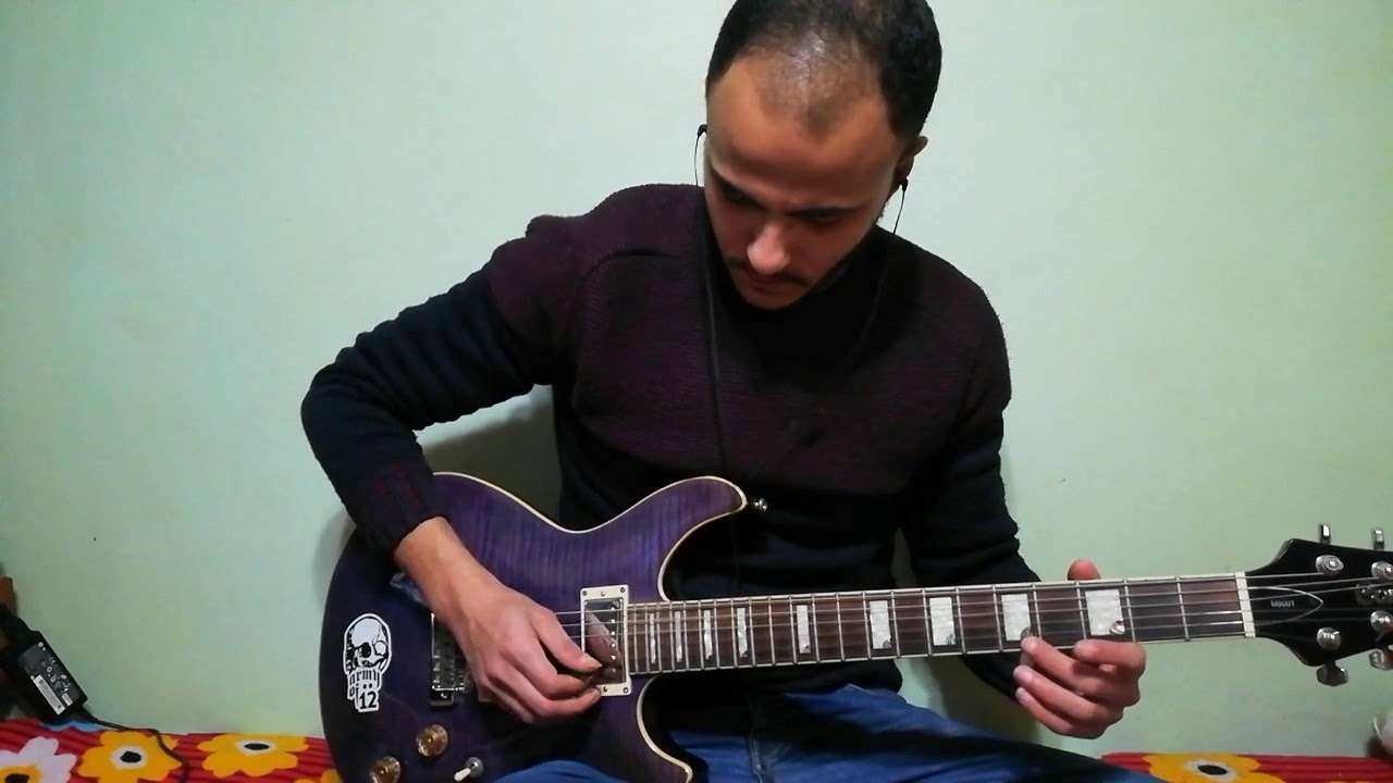ناسيني ليه - تامر حسني - جيتار full solo Guitar cover