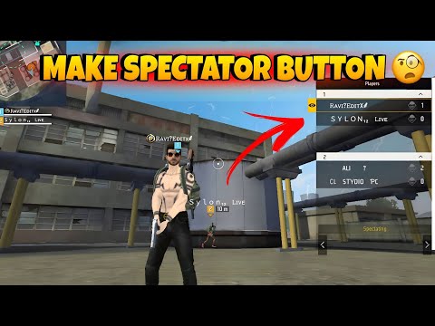 Create Spectator👀 Buttons in FreeFire Craftland (Easy Script !)