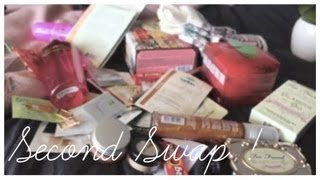 [ Swap n°2 ] : Second Swap avec Laura + Résultats du Giveaway London !
