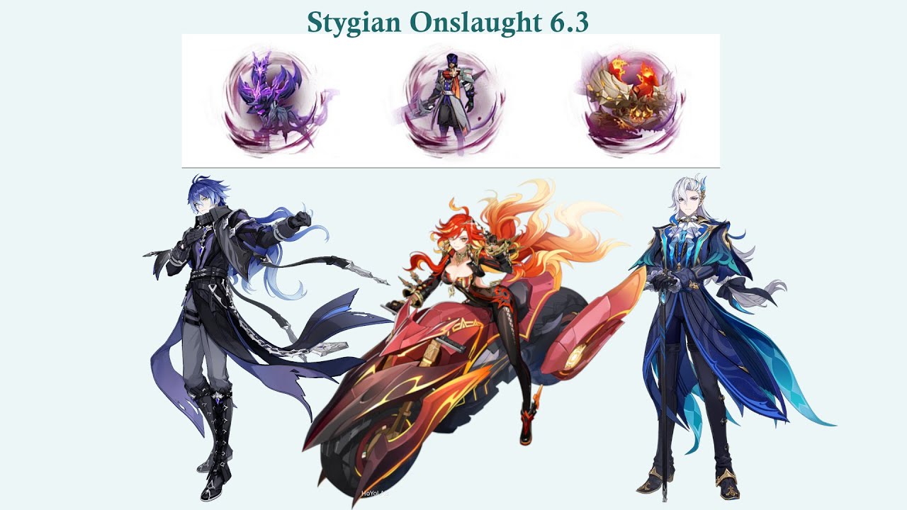 Stygian Onslaught 6.3 Fearless - Flins + Columbina,  Mavuika and Neuvillette Teams | Genshin Impact