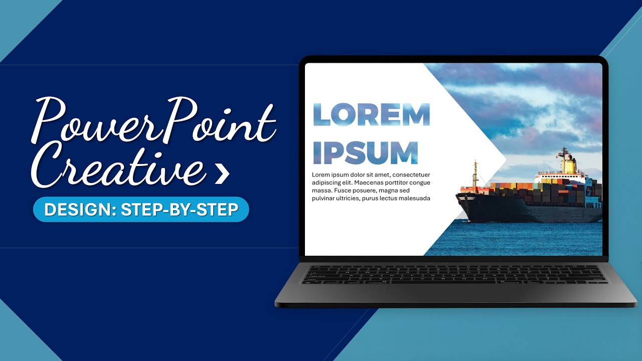 PowerPoint Creative Design Step by Step | Download this template FOR FREE