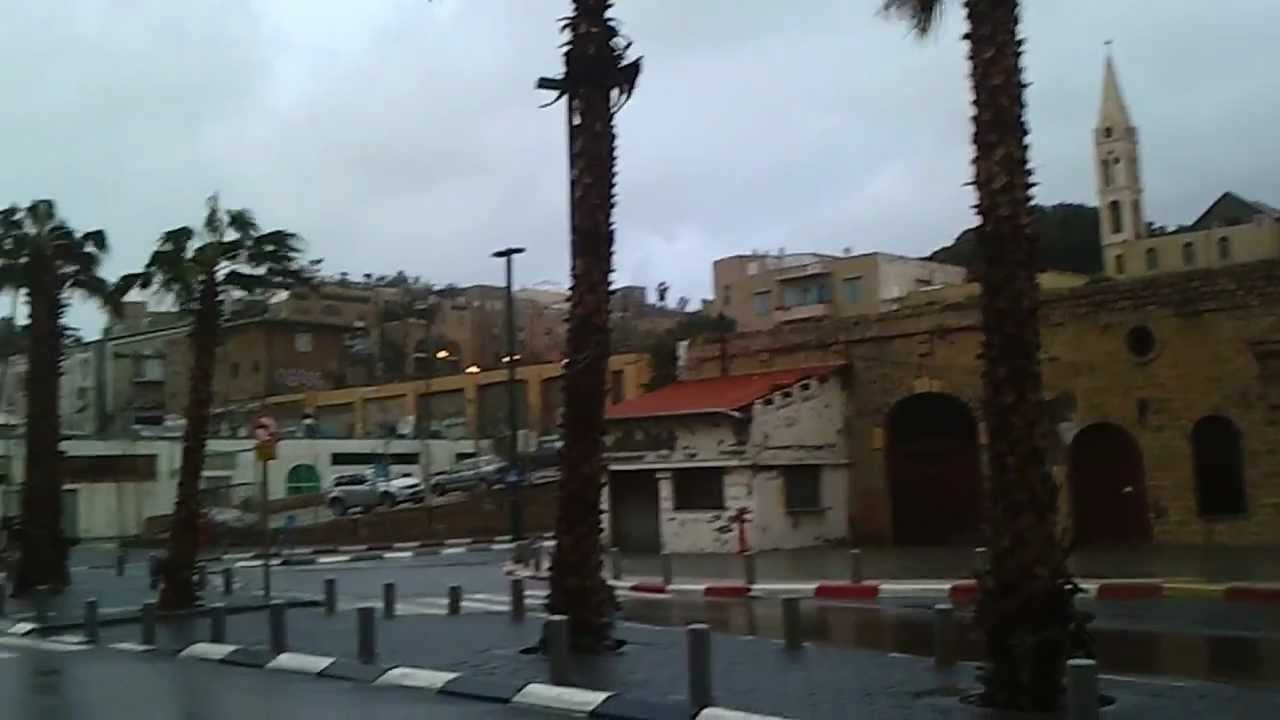 Порт Яффо. Ветреное утро. - YouTube