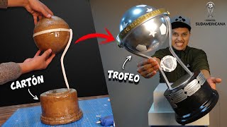 Cómo hacer la COPA Conmebol SUDAMERICANA de CARTÓN | TUTORIAL - DIY