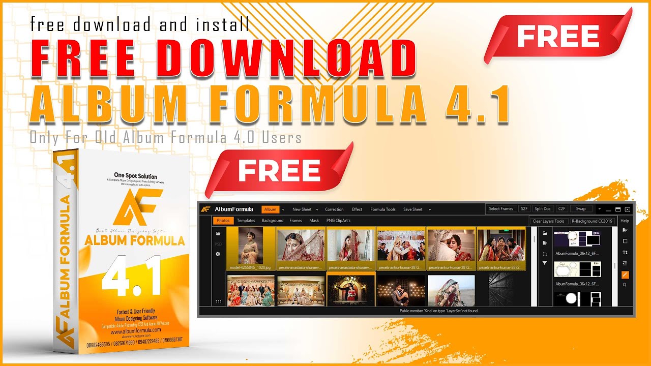 Free Download And Install Album Formula 4.1 | Best Album Designing ...