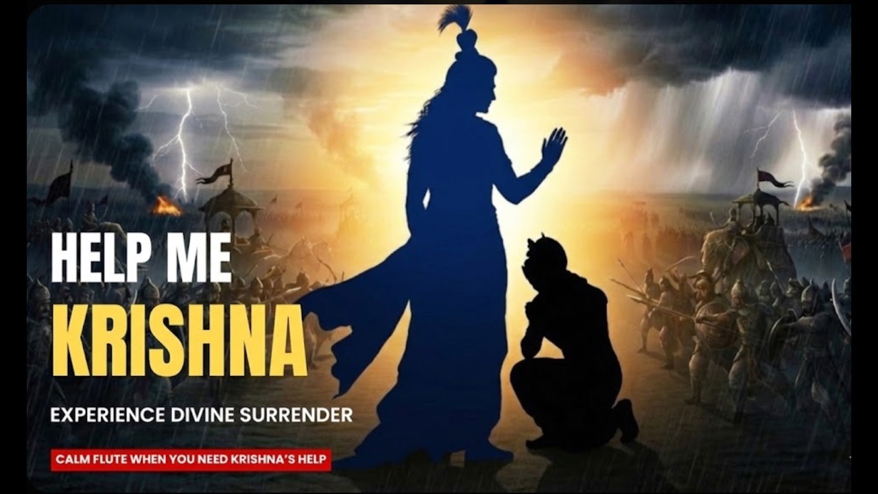Listen to Krishna’s Divine Flute When You Need His Help – Complete Surrender 🌸