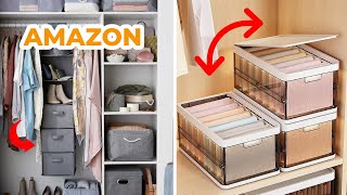 21 Essential AMAZON Closet Organization Items for 2024 That Truly Work / Small Closet Organizers