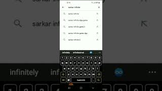 i tried download  sarkar infinite game  on mobile #shorts screenshot 4
