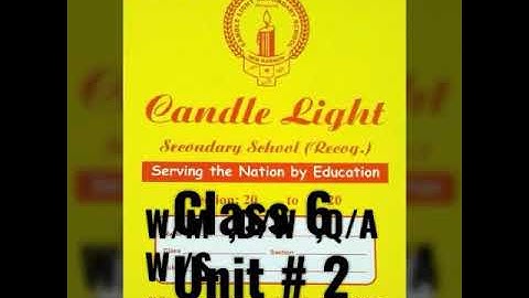 Class 6 English lit lecture 4 week 7