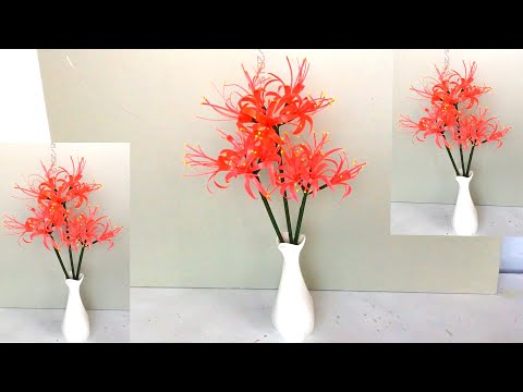 Video Sáng tạo từ ống hút/Hướng dẫn cách làm hoa Bỉ Ngạn... - youtube