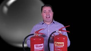 Water vs Foam Fire Extinguishers - the key differences explained.