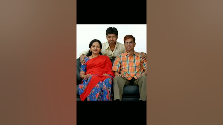 Thalapathi VIJAY Anna and Appa Amma sister 🙏🥰💞💕💕😘