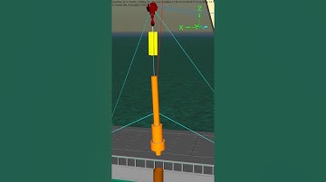 Video Orcaflex simulation