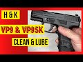 How to clean an hk vp9  vp9sk only 4 tools hecklerandkoch