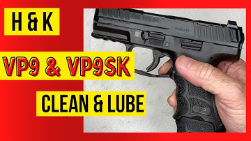 Hoe maak je een H&K VP9 en VP9SK schoon (MAAR 4 GEREEDSCHAPPEN!!) #hecklerandkoch
