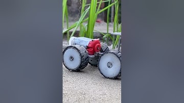 Diy tractor stuck in mud mini science project Part 51 ‎@rv Hacks |miniCreative | keepvilla |